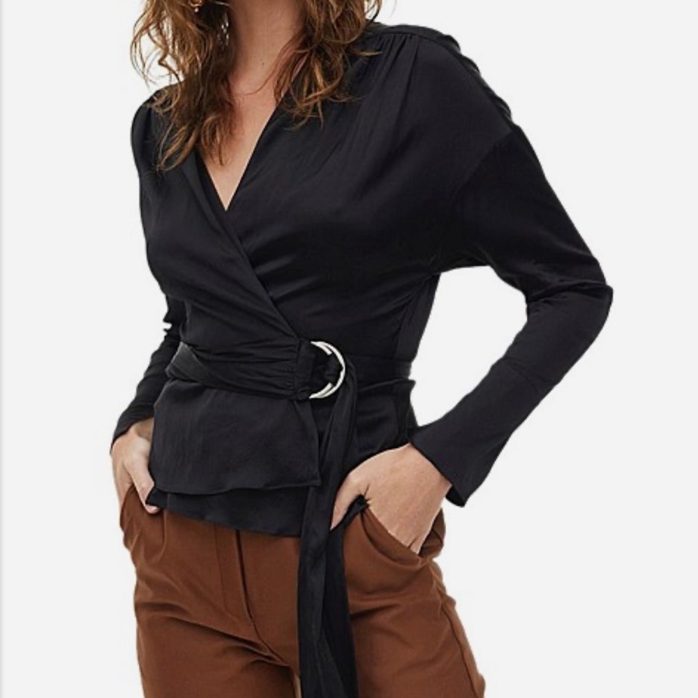 Manning Cartell Miami heat wrap blouse 8